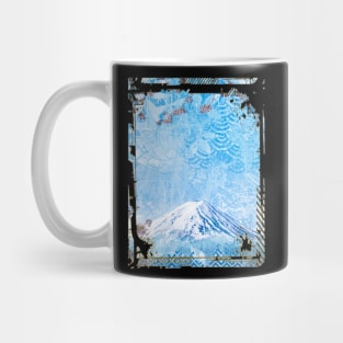 Japan Mount Fuji Cherry Blossom Sakura Collage Art 63 Mug